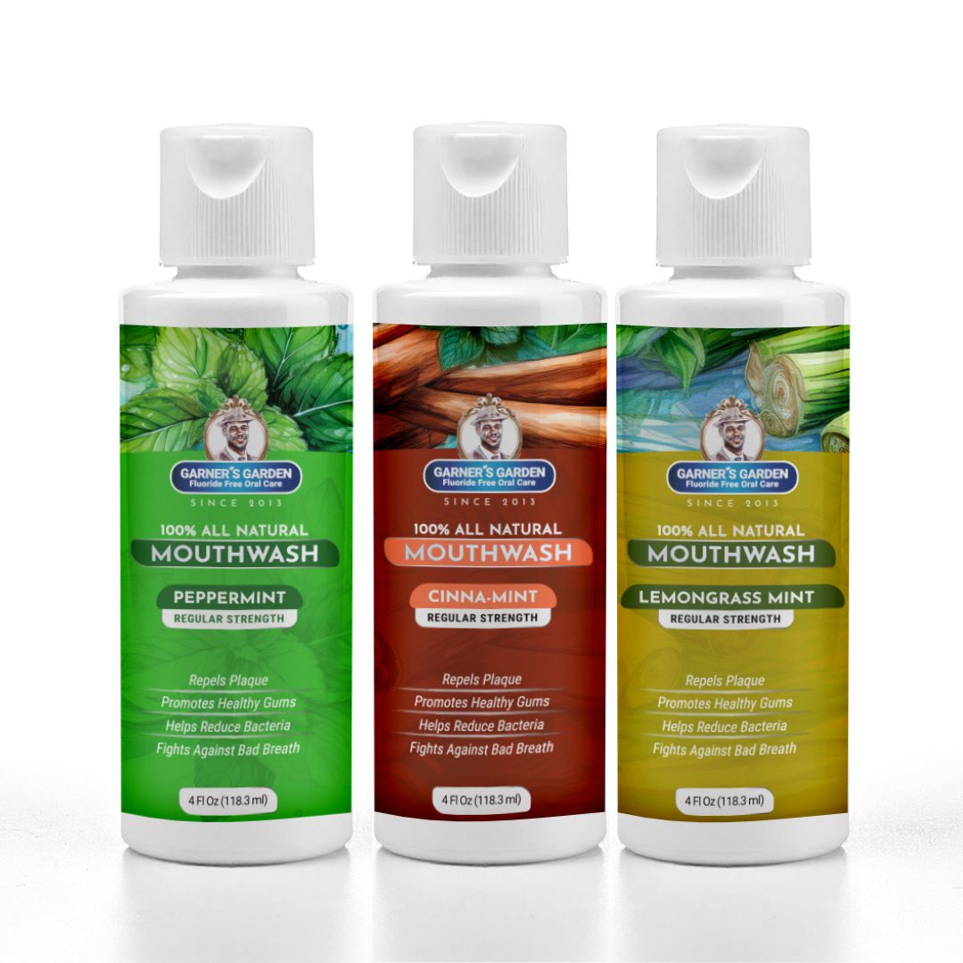 Travel Sized - Natural Mouthwash | H2O2 | Fluoride Free