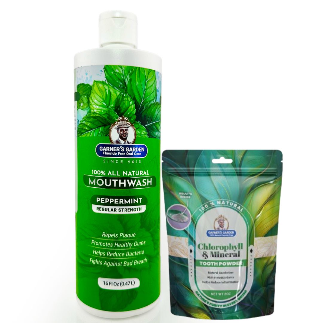 Natural Mouthwash and Tooth Powder | H2O2 | Antibacterial Fluoride-Free