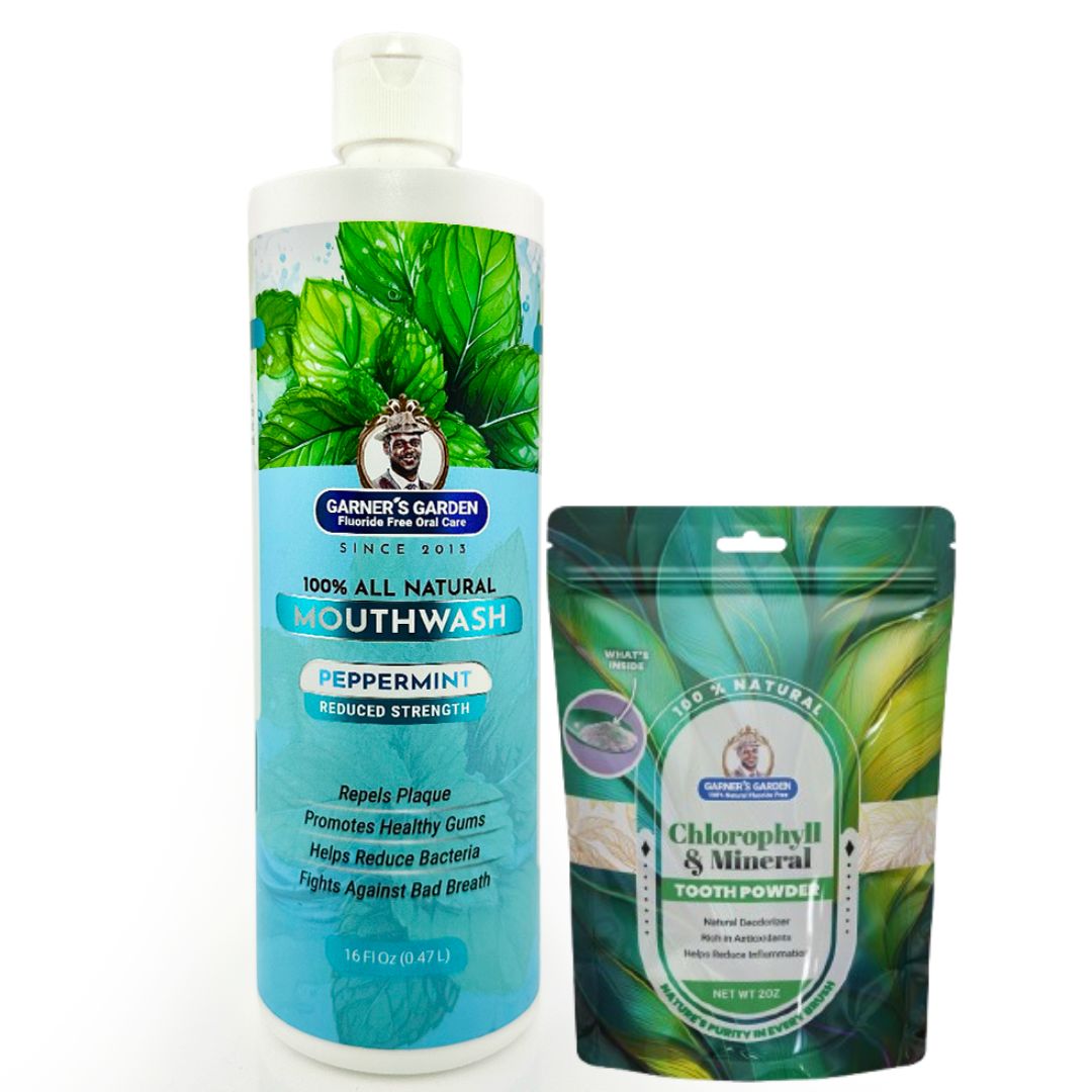 Natural Mouthwash and Tooth Powder | H2O2 | Antibacterial Fluoride-Free