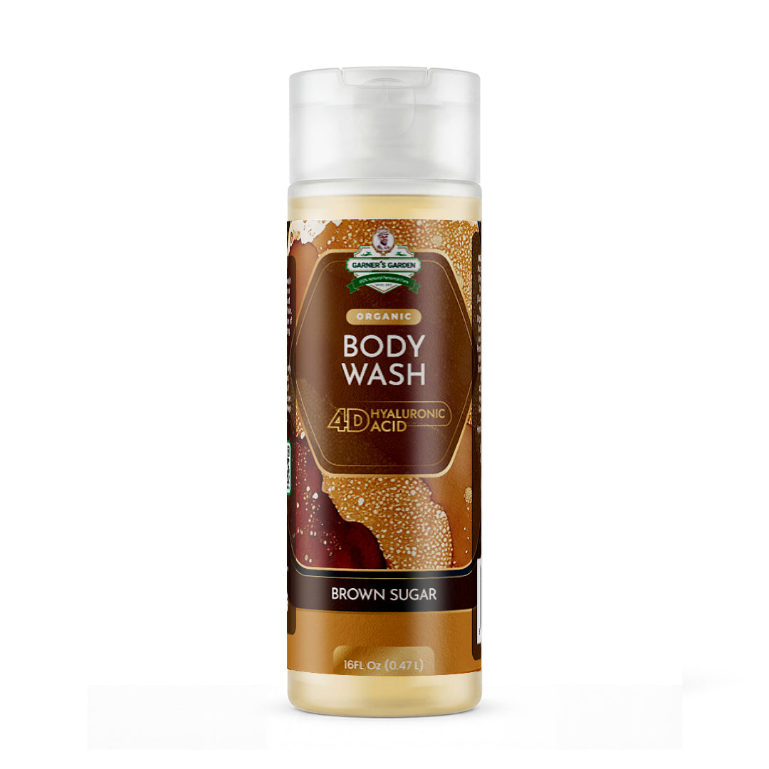 4D Hyaluronic Acid Body Wash Brown Sugar 16 oz
