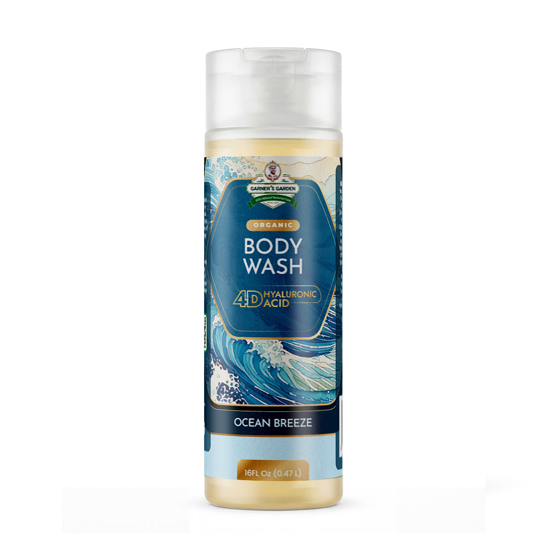 4D Hyaluronic Acid Body Wash Ocean Breeze 16 oz