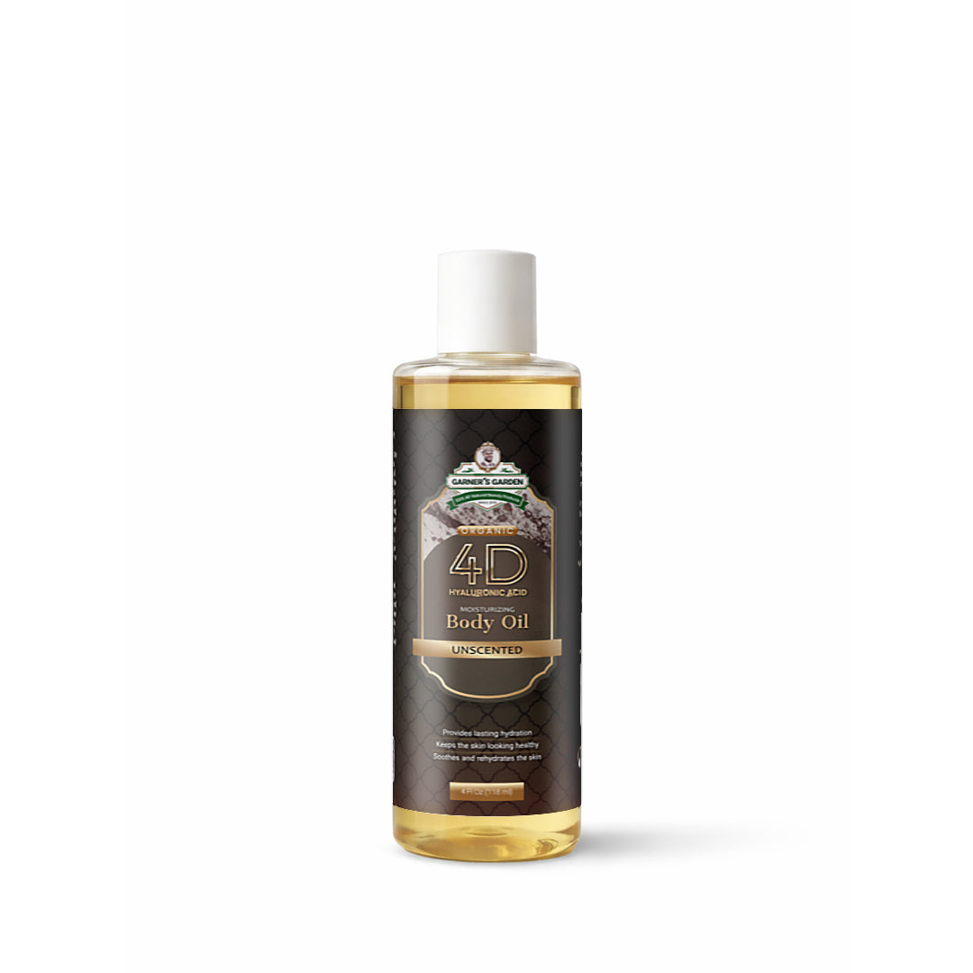 4D Hyaluronic Acid Body Oil Unscented 4 oz