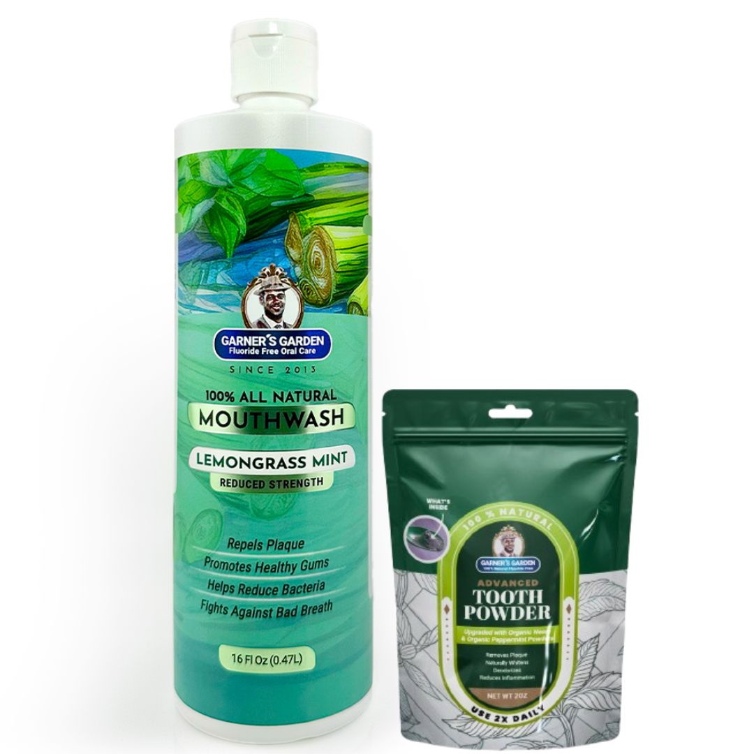 Natural Mouthwash and Tooth Powder | H2O2 | Antibacterial Fluoride-Free