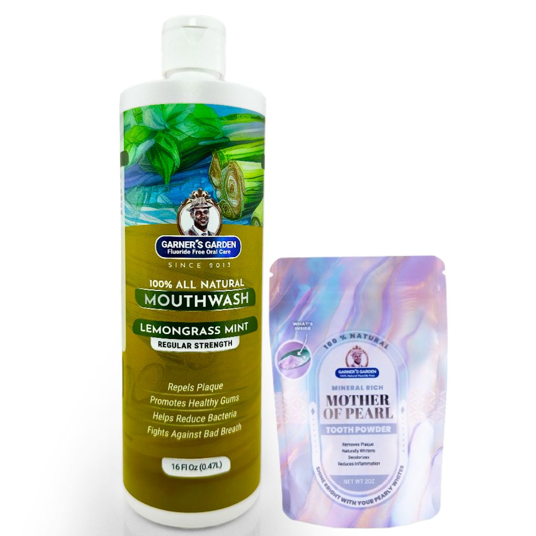 Natural Mouthwash and Tooth Powder | H2O2 | Antibacterial Fluoride-Free