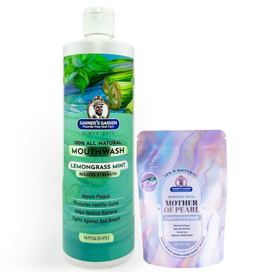 Natural Mouthwash and Tooth Powder | H2O2 | Antibacterial Fluoride-Free