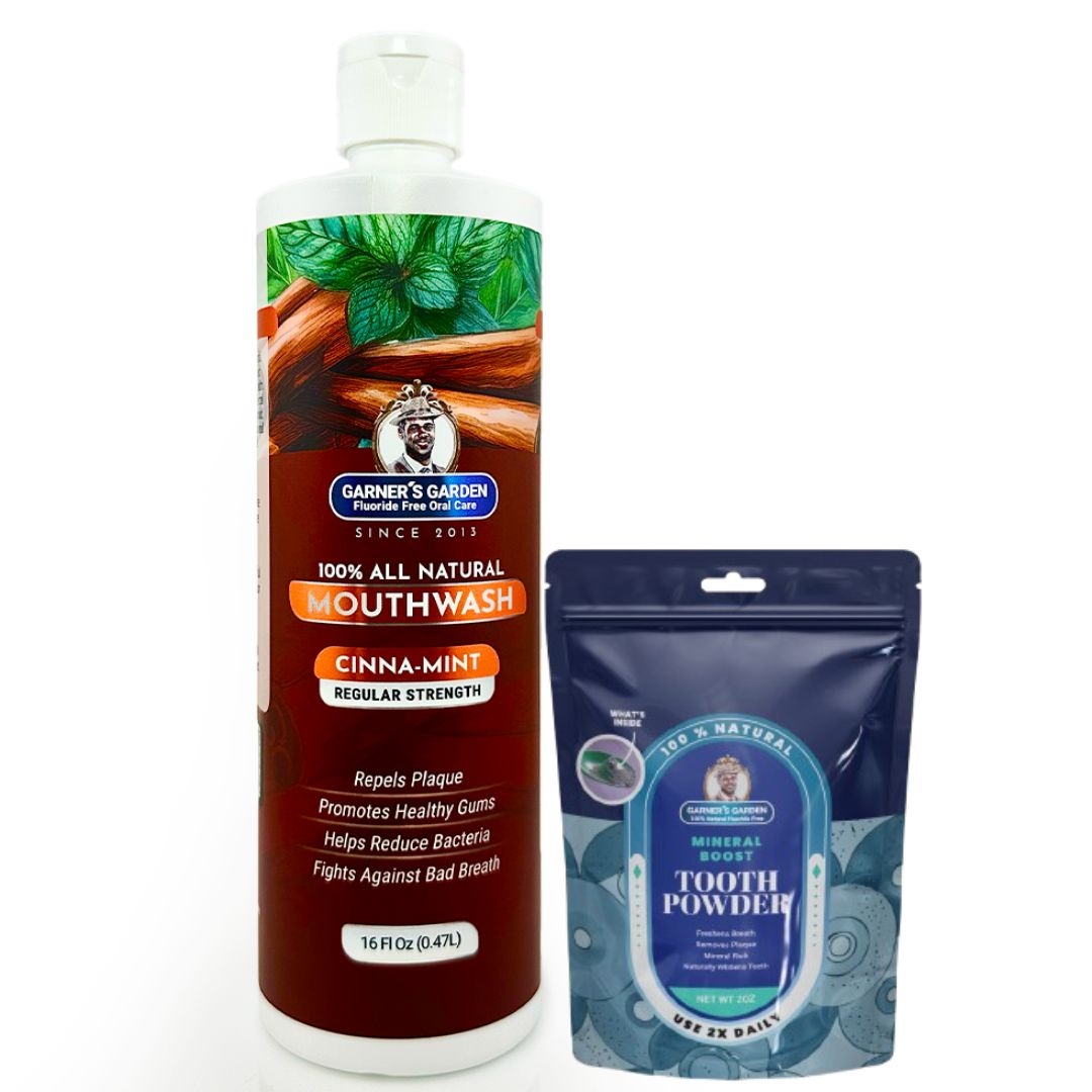 Natural Mouthwash and Tooth Powder | H2O2 | Antibacterial Fluoride-Free