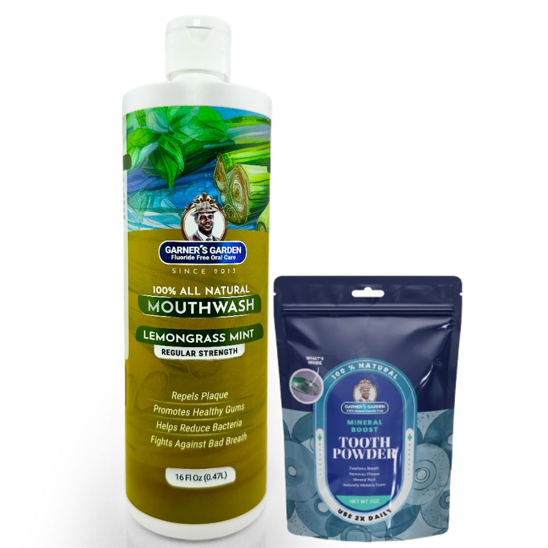 Natural Mouthwash and Tooth Powder | H2O2 | Antibacterial Fluoride-Free