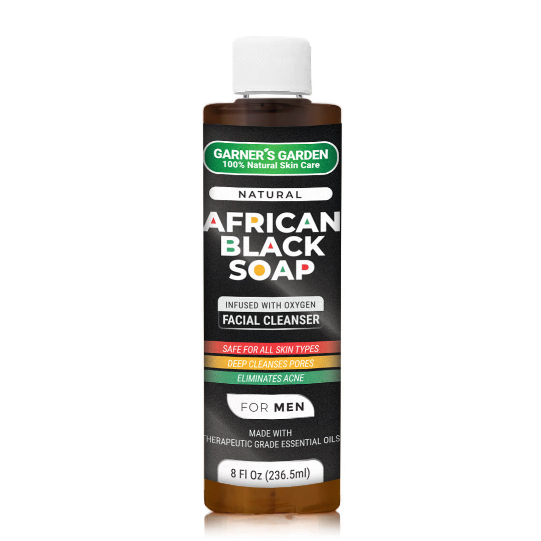 African Black Soap Facial Cleanser | Men's | H2O2