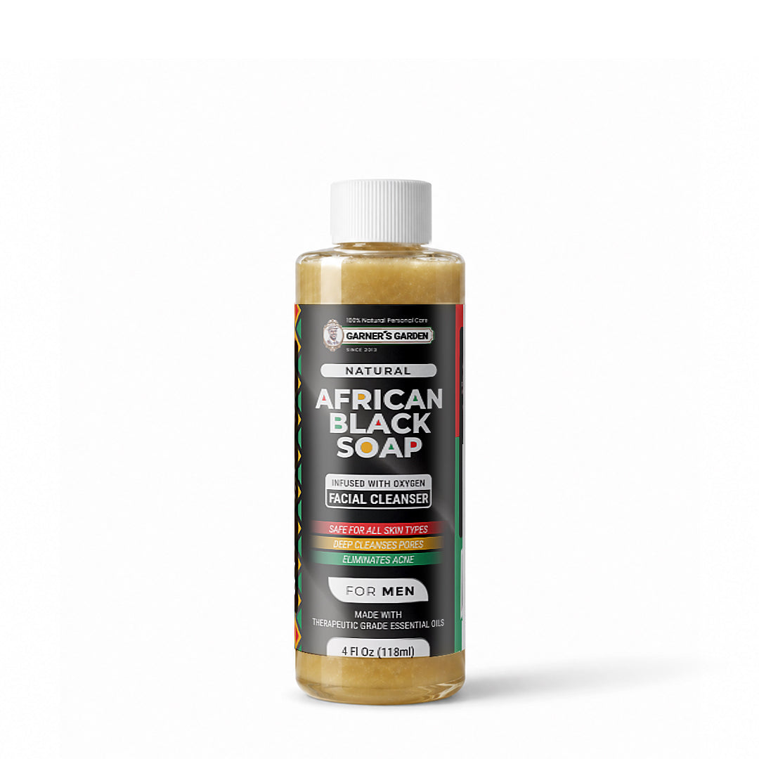 African Black Soap Facial Cleanser | Men's | H2O2 WS (12 Pack Case)