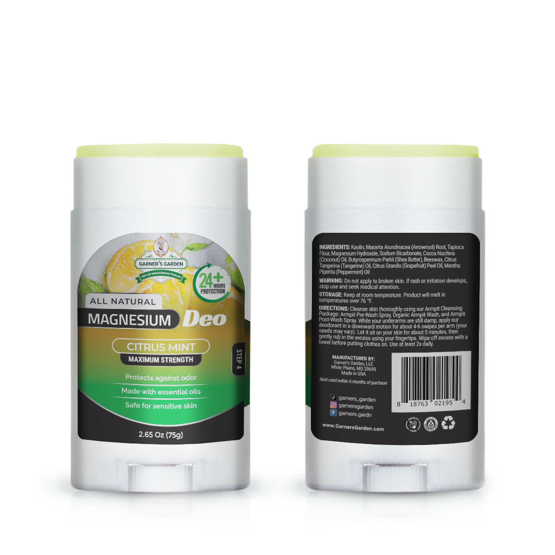 Magnesium Deodorant | 100% Natural
