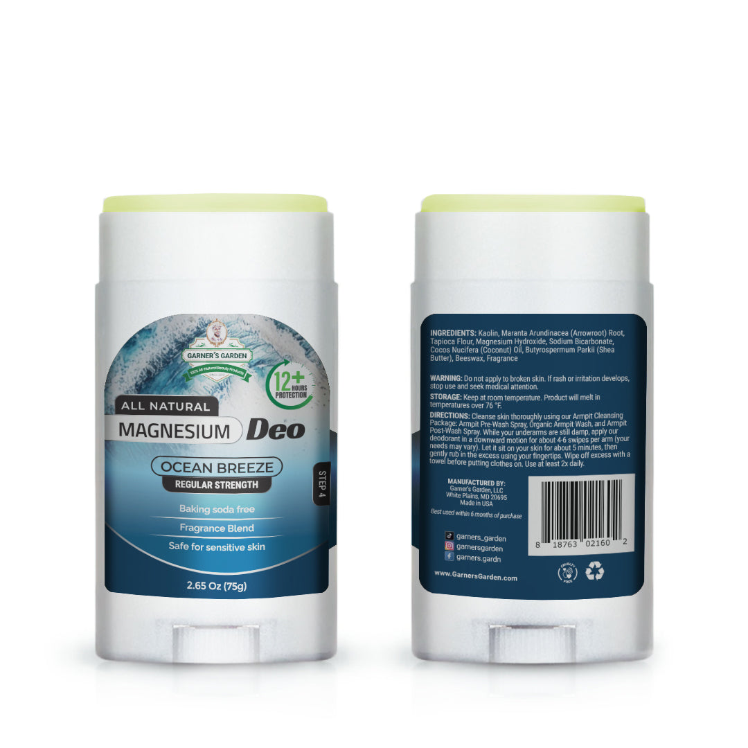 Magnesium Deodorant | 100% Natural