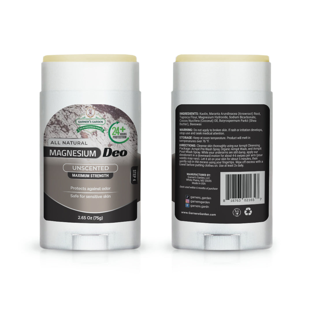 Magnesium Deodorant | 100% Natural