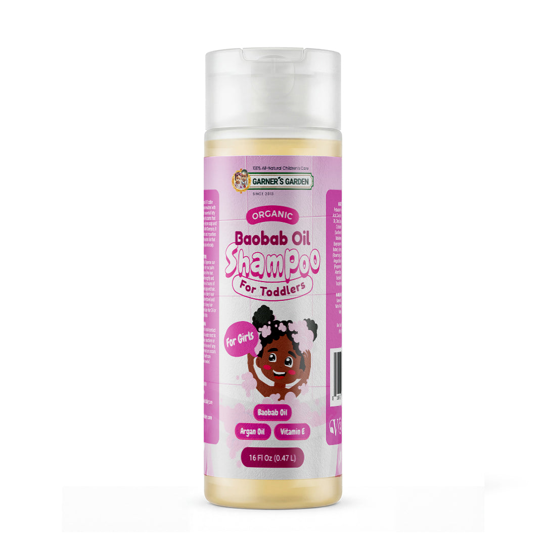Organic Baobab Oil Toddler Shampoo WS (12 Pack Case)