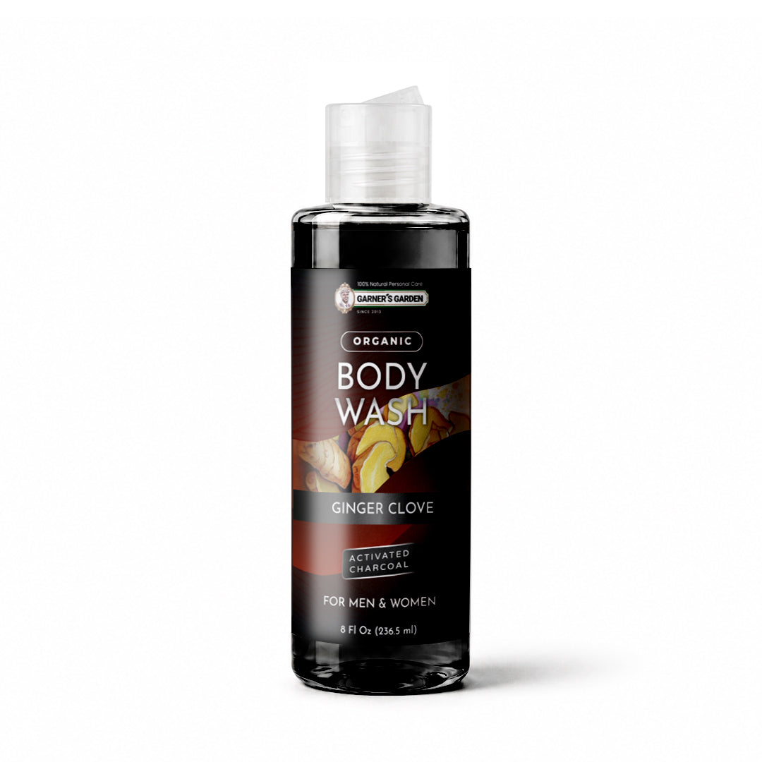 Activated Charcoal Organic Body Wash WS (12 Pack Case)