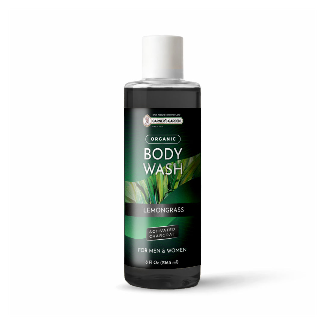 Activated Charcoal Organic Body Wash WS (12 Pack Case)