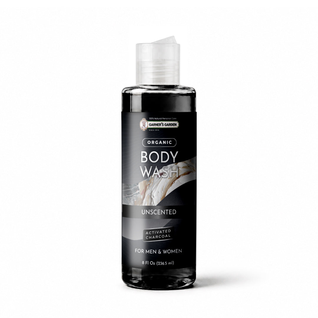 Activated Charcoal Organic Body Wash WS (12 Pack Case)