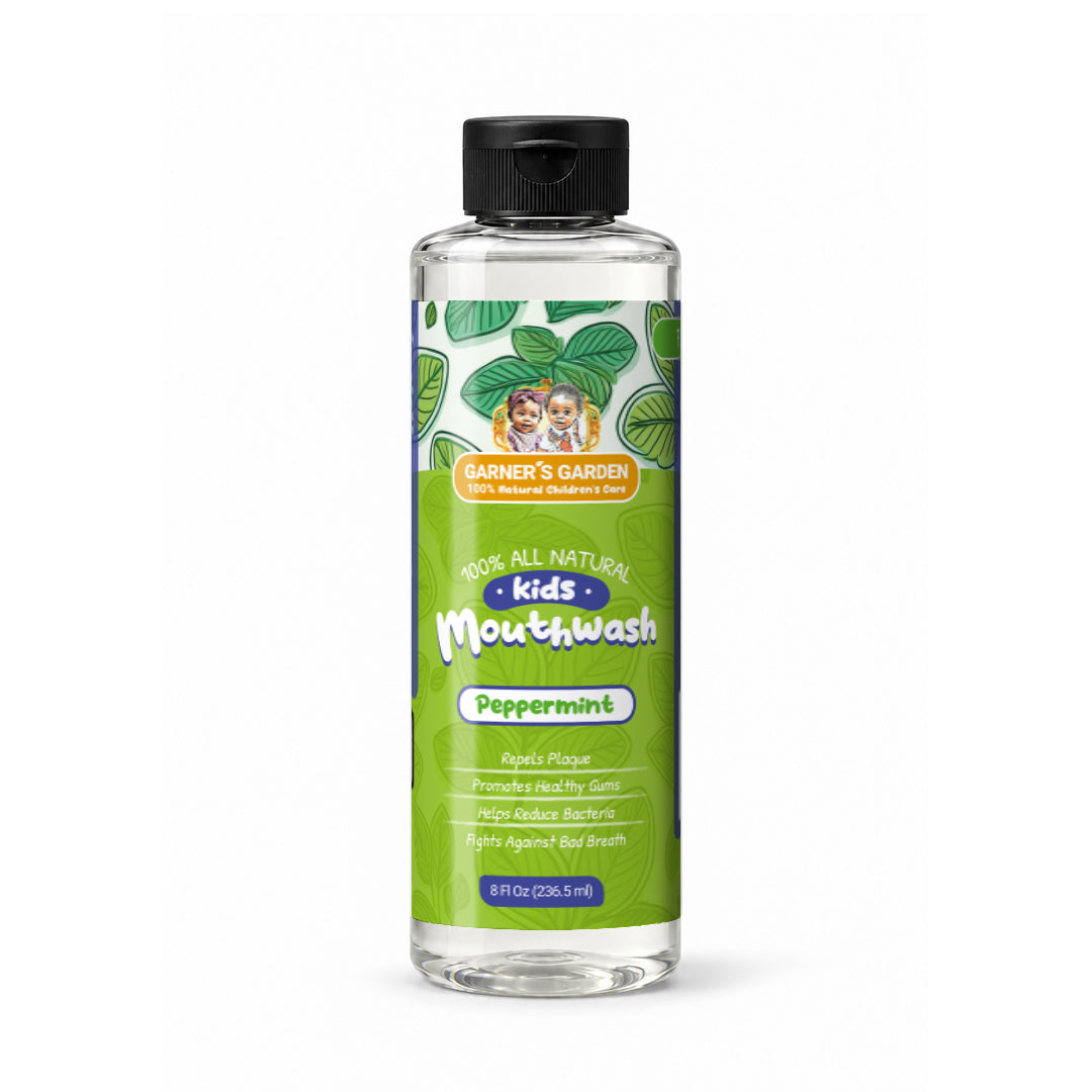 Kid's Natural Mouthwash | H2O2 | Antibacterial Fluoride-Free WS (12 Pack Case)