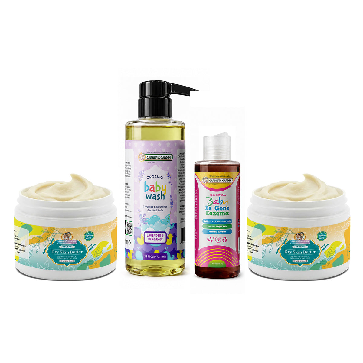 Baby & Kids Eczema Relief & Skin Barrier Support System