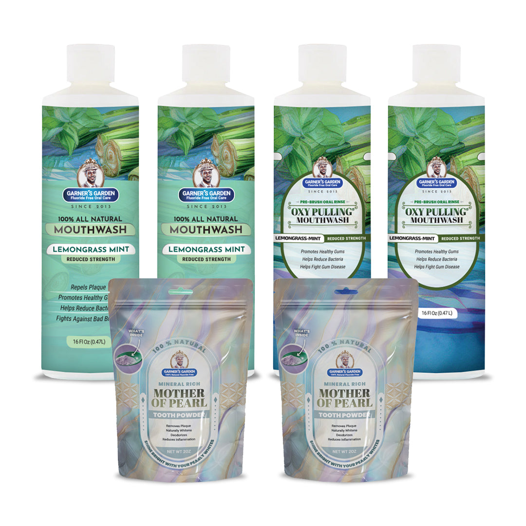 2 Pack Oral Care Package | Trio | H2O2 | Fluoride Free