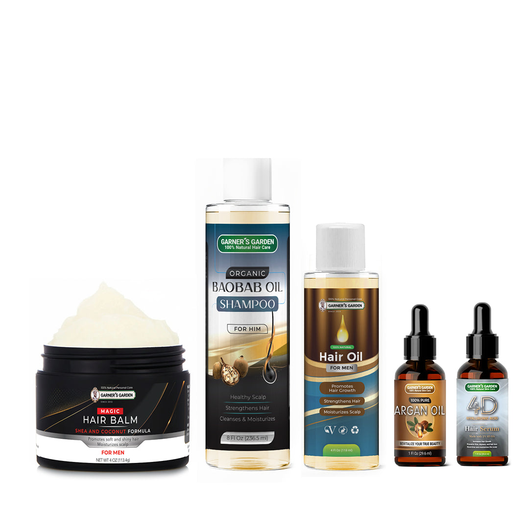 Men’s Hair Health & Scalp Support System