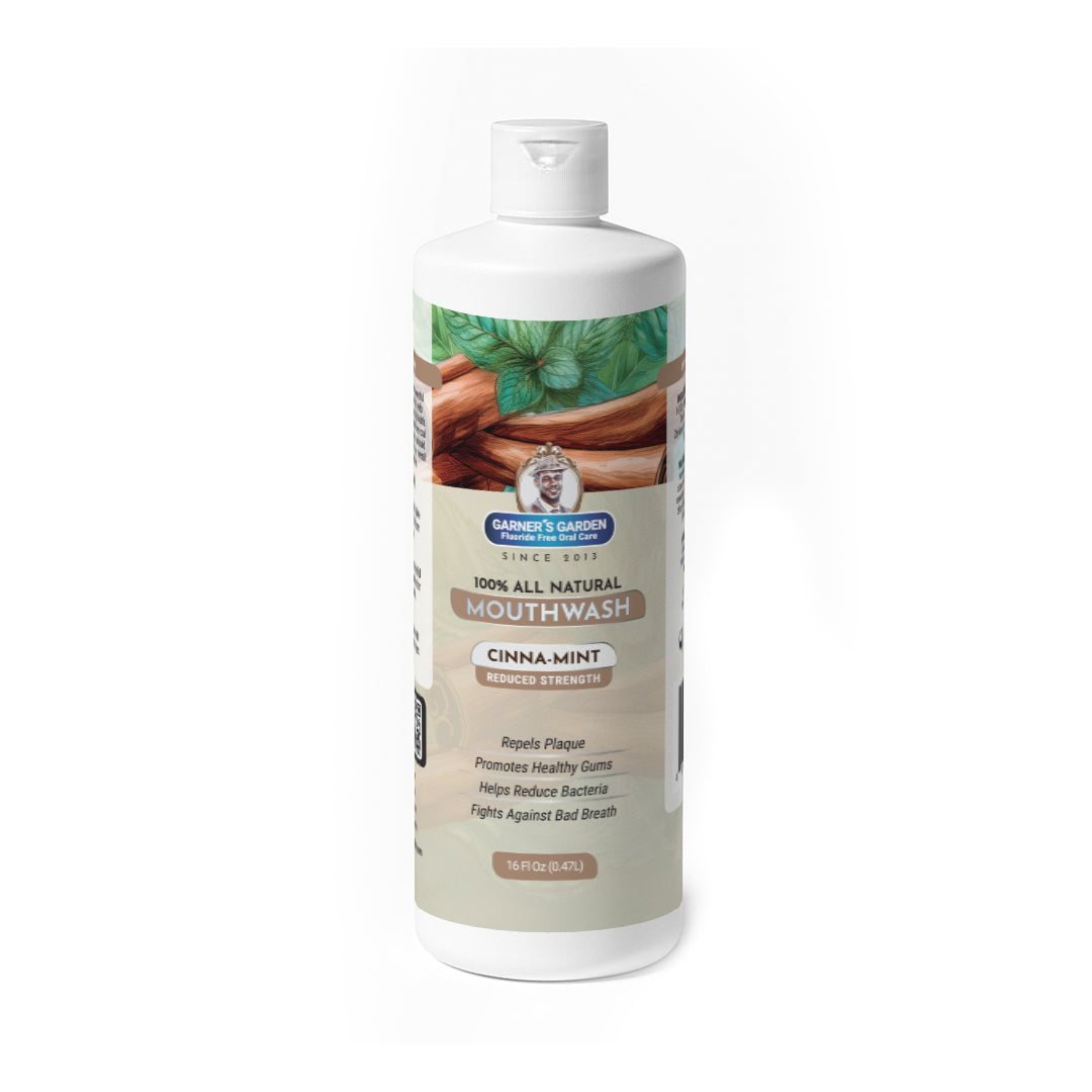 Natural Mouthwash | H2O2 | Antibacterial Fluoride-Free
