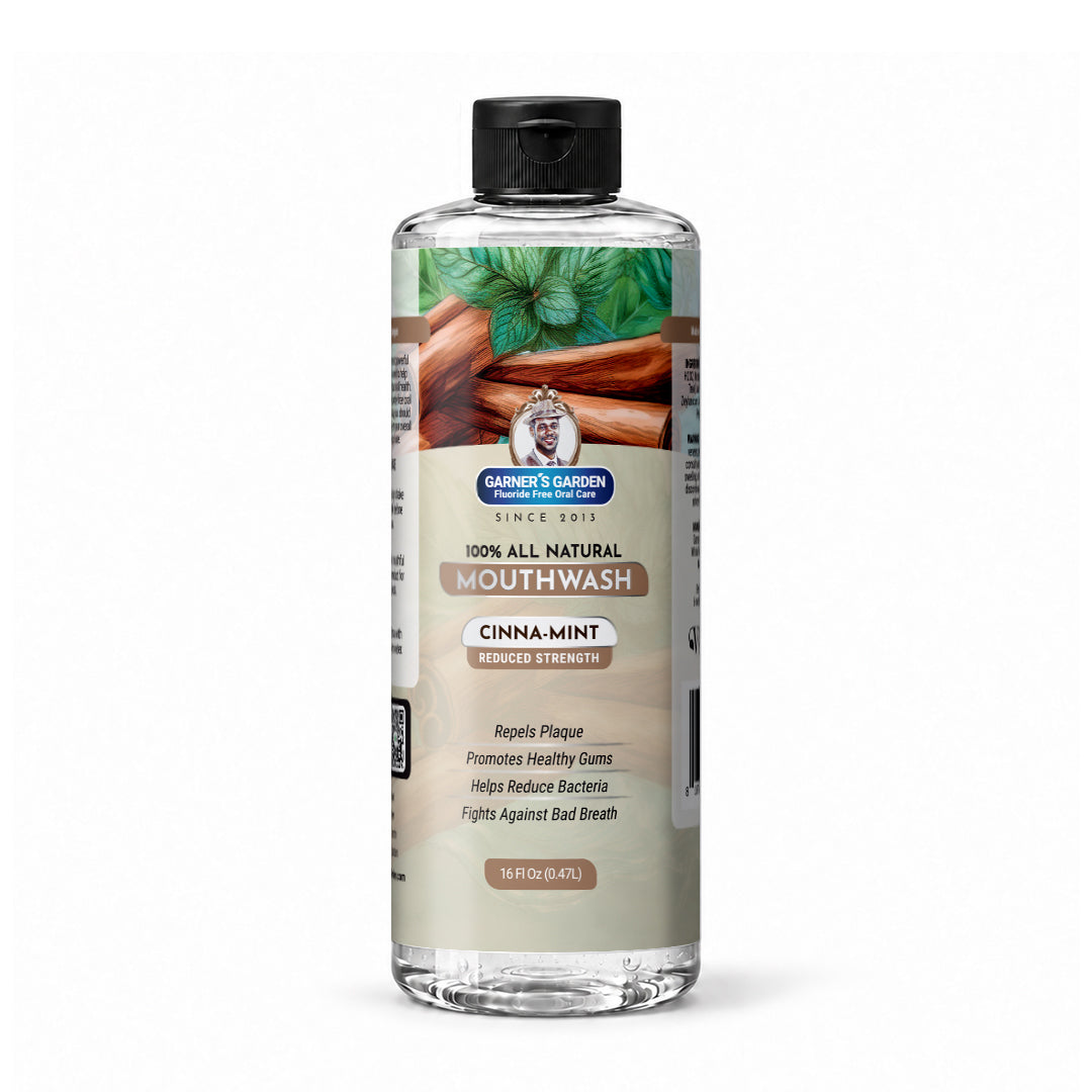 Natural Mouthwash | H2O2 | Antibacterial Fluoride-Free