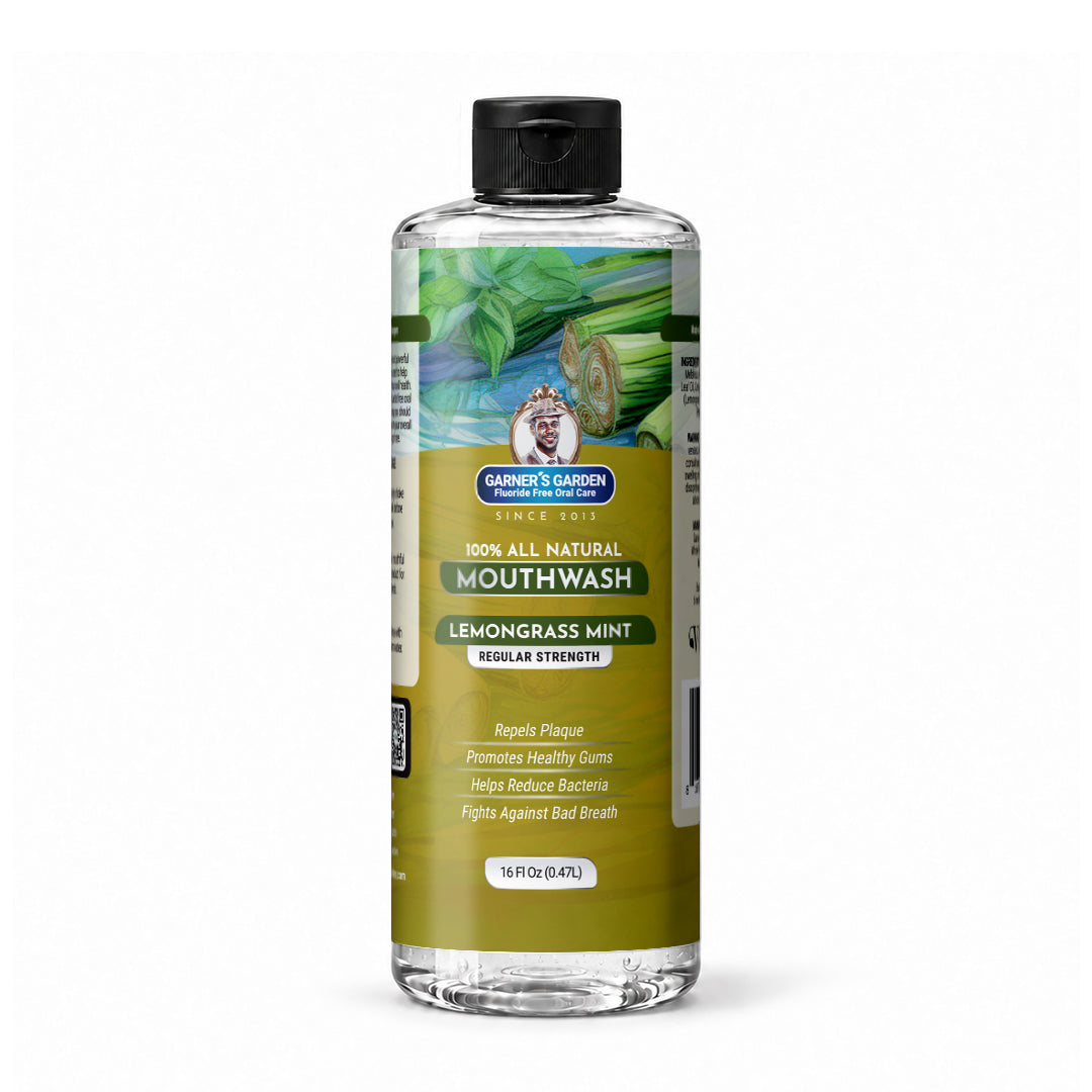 Natural Mouthwash | H2O2 | Antibacterial Fluoride-Free | WS (12 Pack Case)