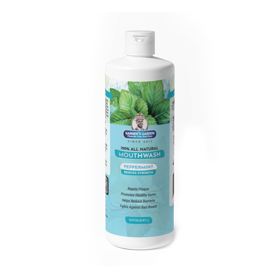 Natural Mouthwash | H2O2 | Antibacterial Fluoride-Free