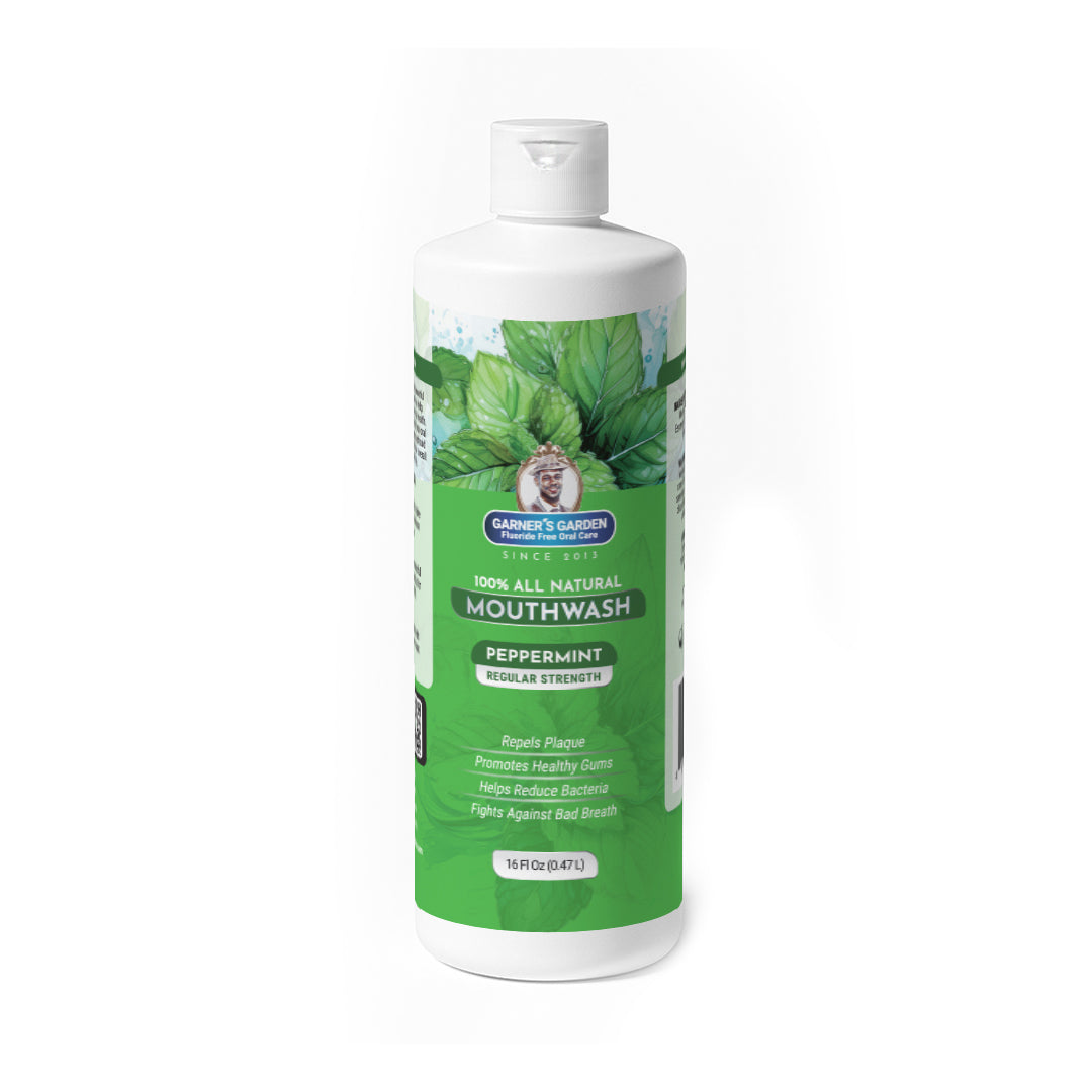Natural Mouthwash | H2O2 | Antibacterial Fluoride-Free