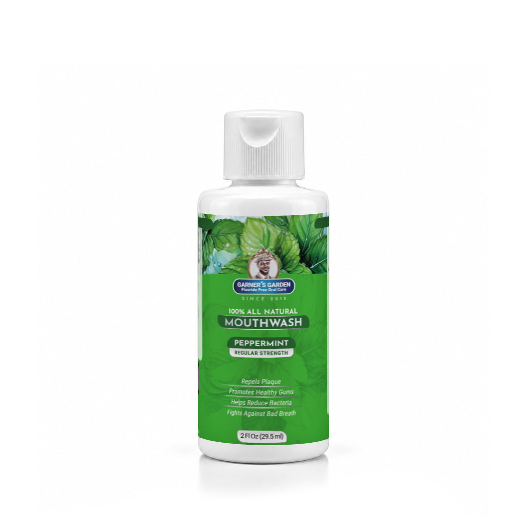Travel Sized - Natural Mouthwash | H2O2 | Fluoride Free