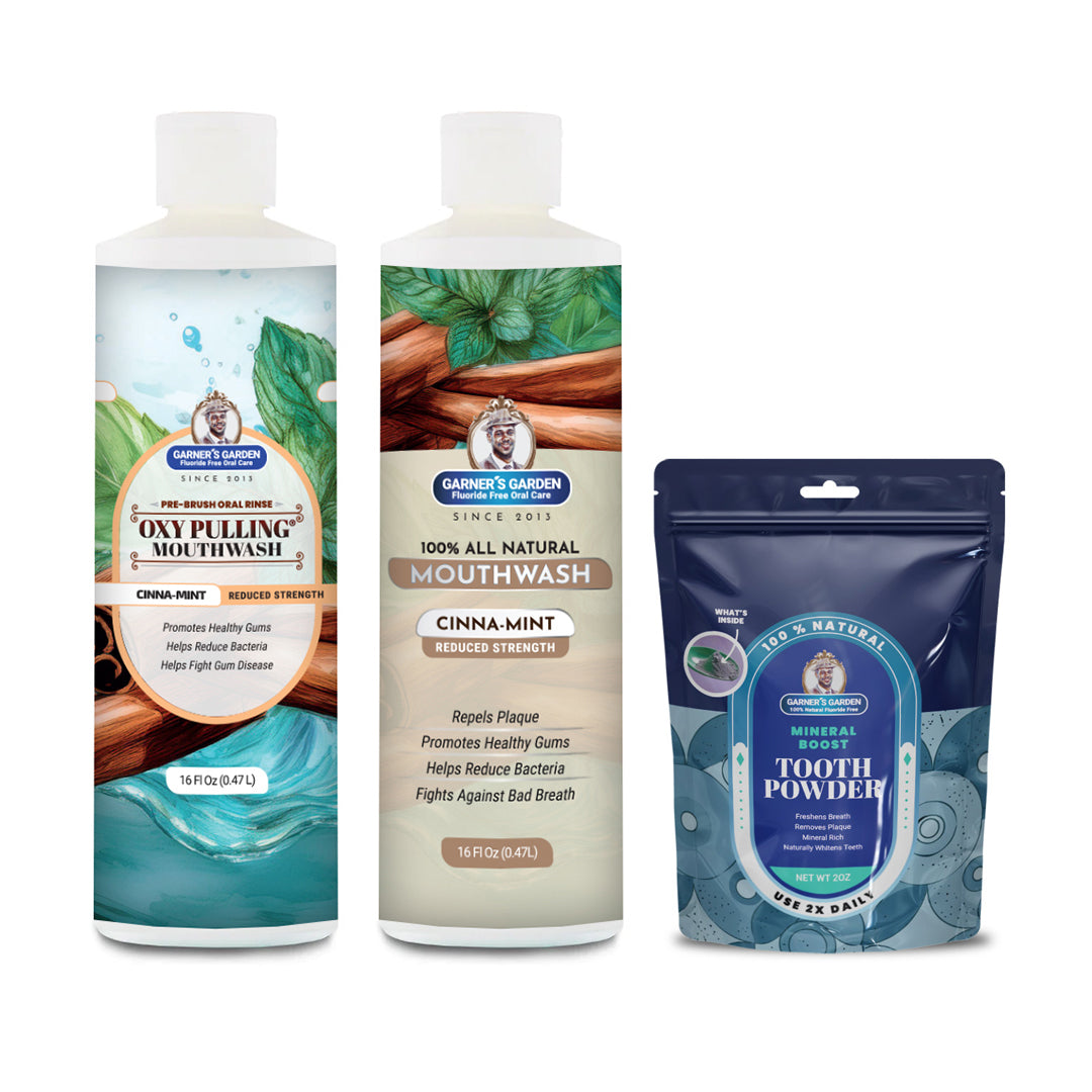 Oral Care Package | Trio | H2O2 | Fluoride Free