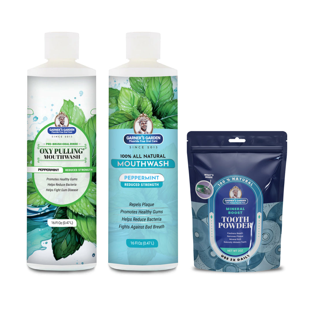 Oral Care Package | Trio | H2O2 | Fluoride Free