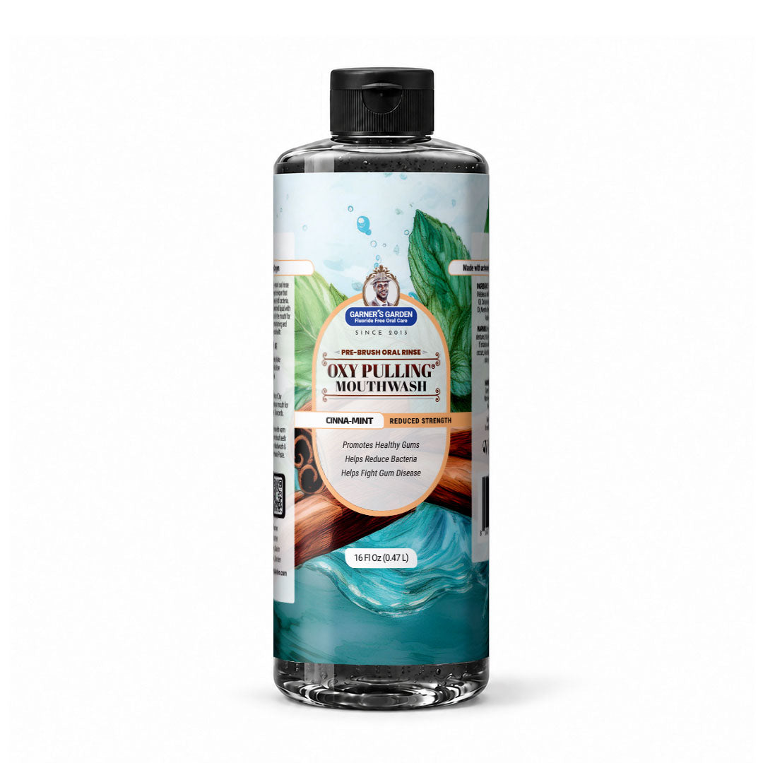 Oxy Pulling | H2O2 & Charcoal | Pre-Brush Rinse