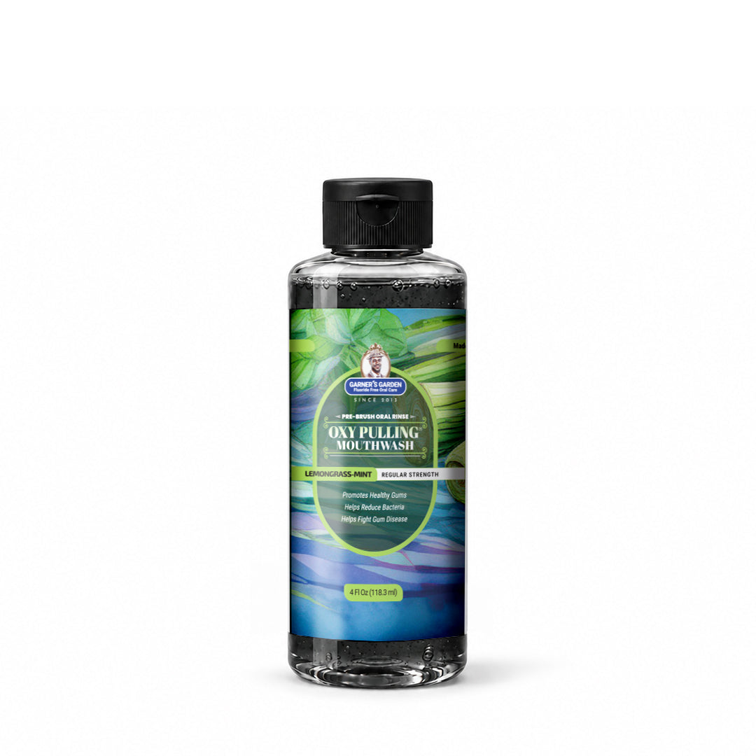 Oxy Pulling Mouthwash | Activated Charcoal | H2O2 | WS (12 Pack Case)