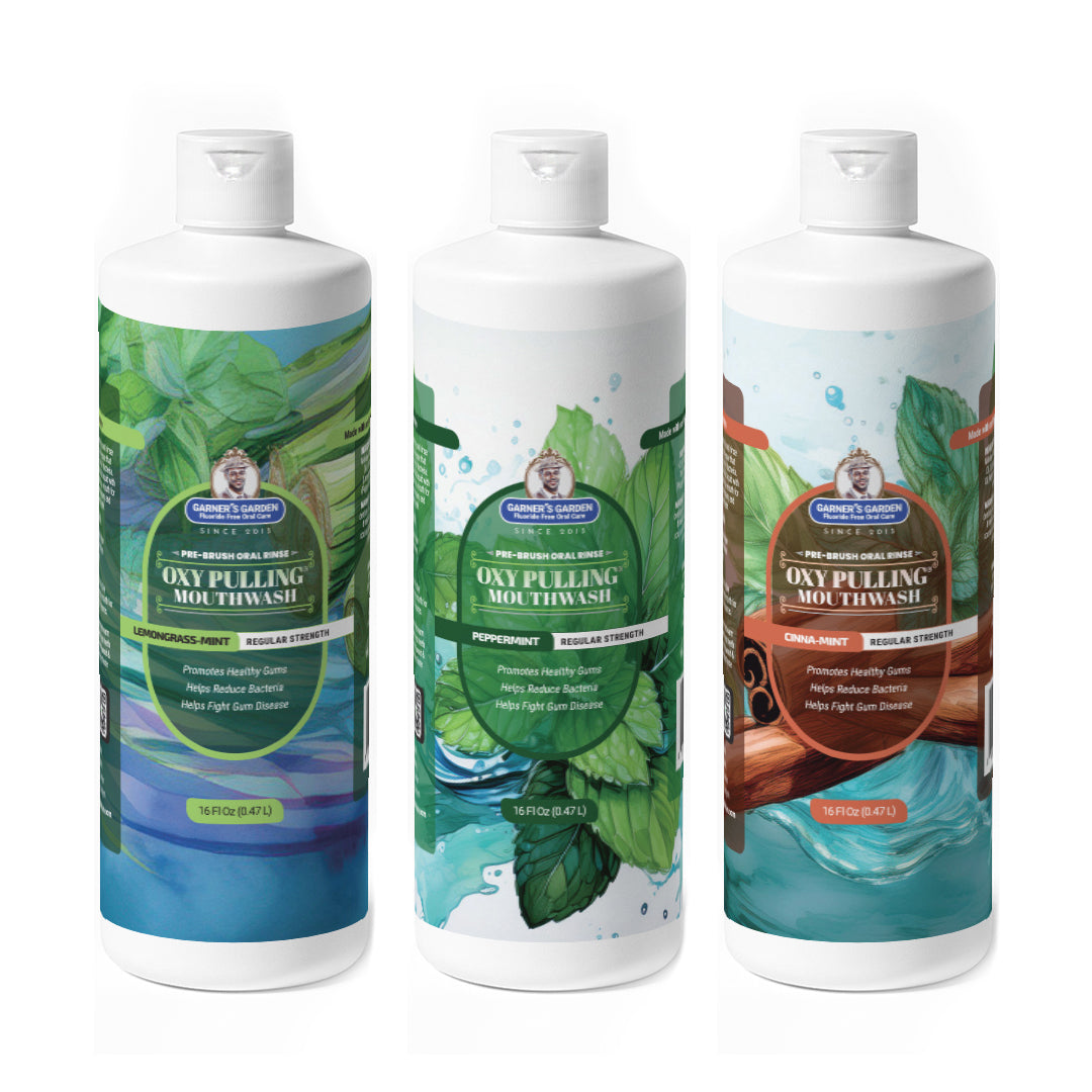 Oxy Pulling Mouthwash | Activated Charcoal | H2O2