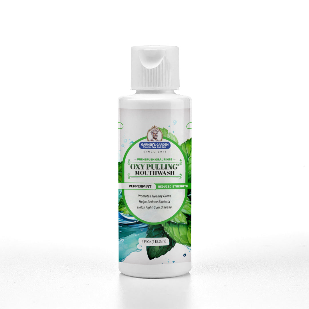 Oxy Pulling Mouthwash | Activated Charcoal | H2O2