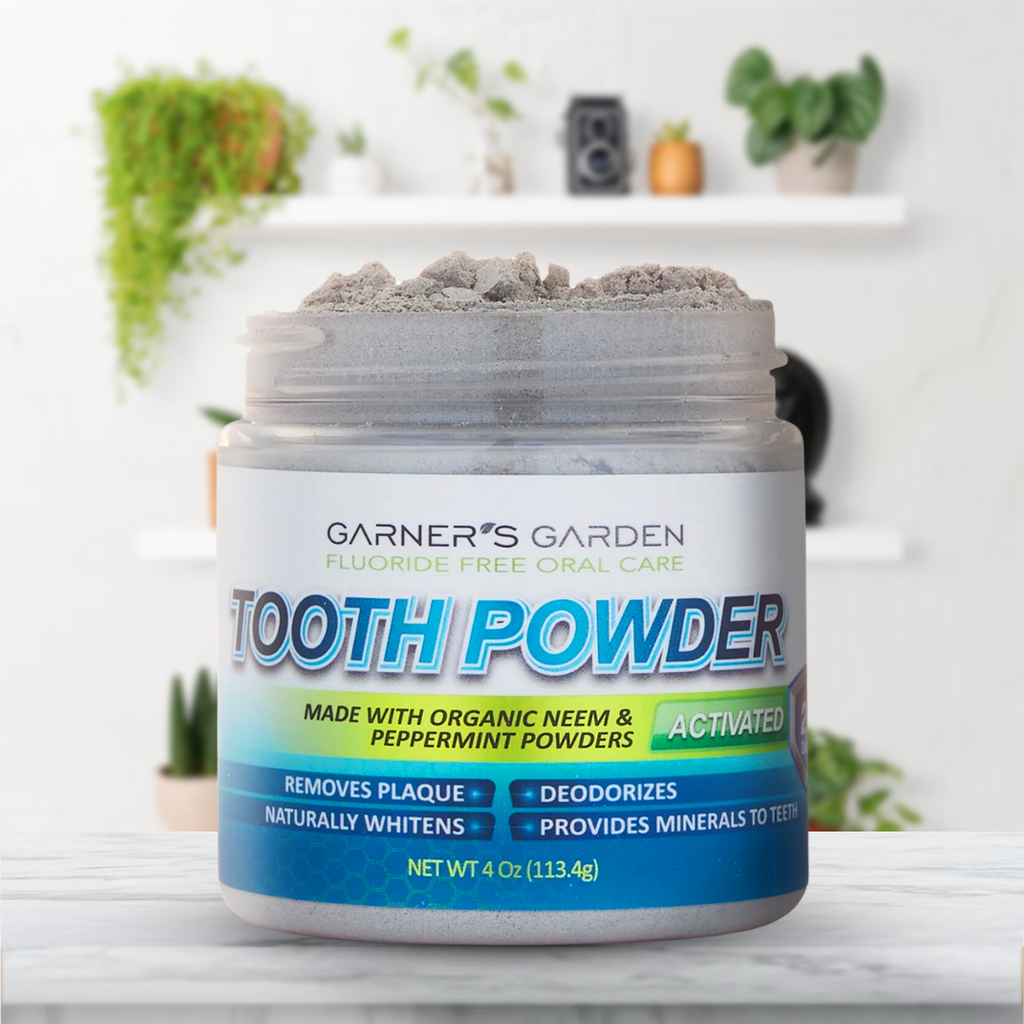 Peppermint, Sage, & Myrrh Tooth Powder - The Flower Pot