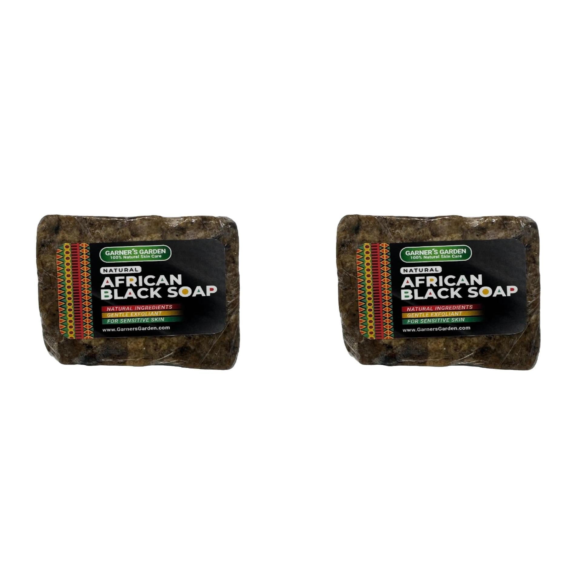 Raw African Black Soap Bar (0.5 lb)