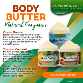 Body Butter - Natural Fragrance