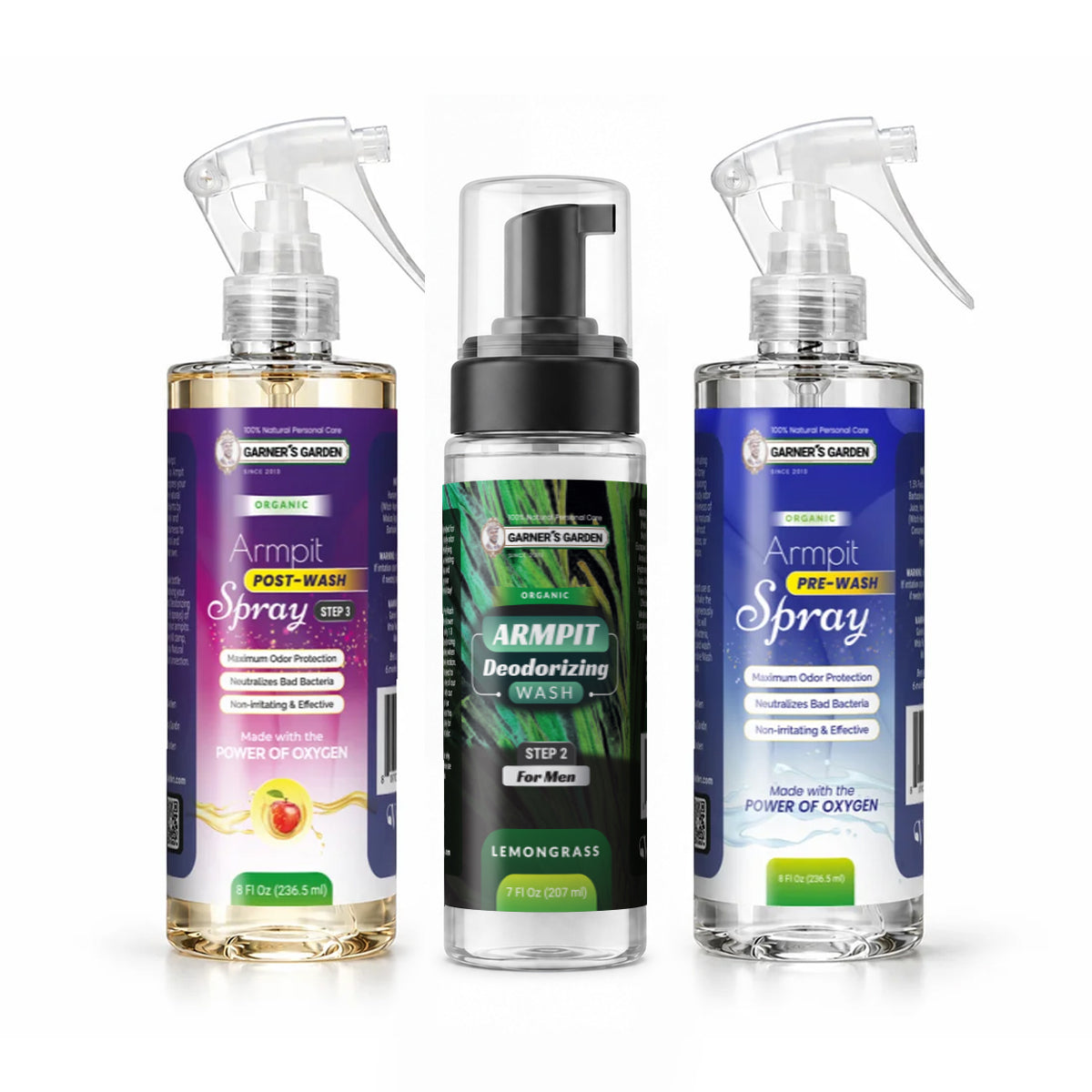 Underarm Odor Control & Brightening System