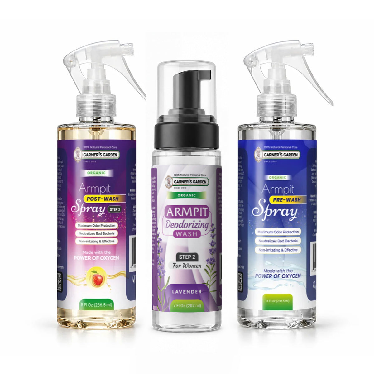 Underarm Odor Control & Brightening System