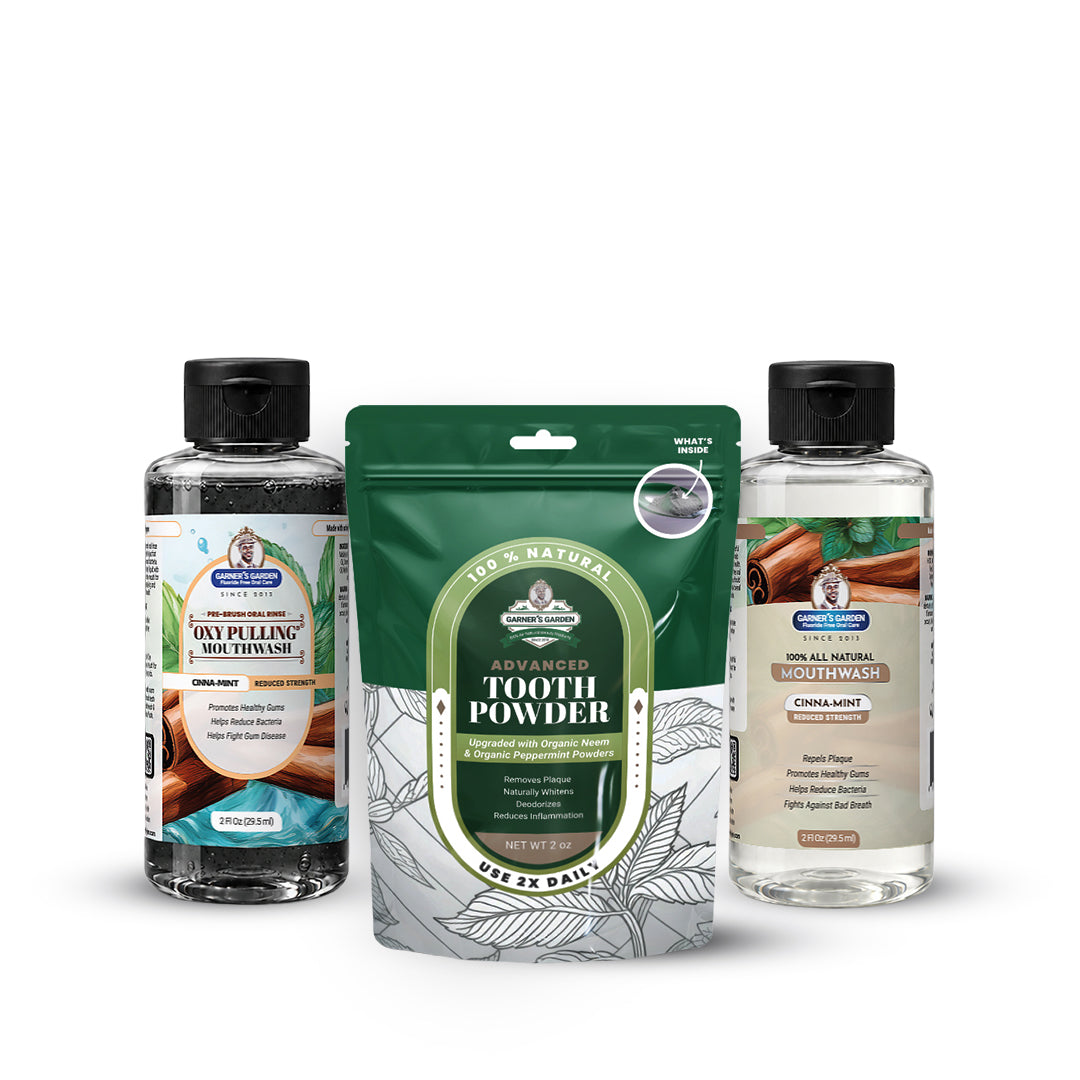 Travel Sized Oral Care Trio | Trio | H2O2 | Fluoride Free
