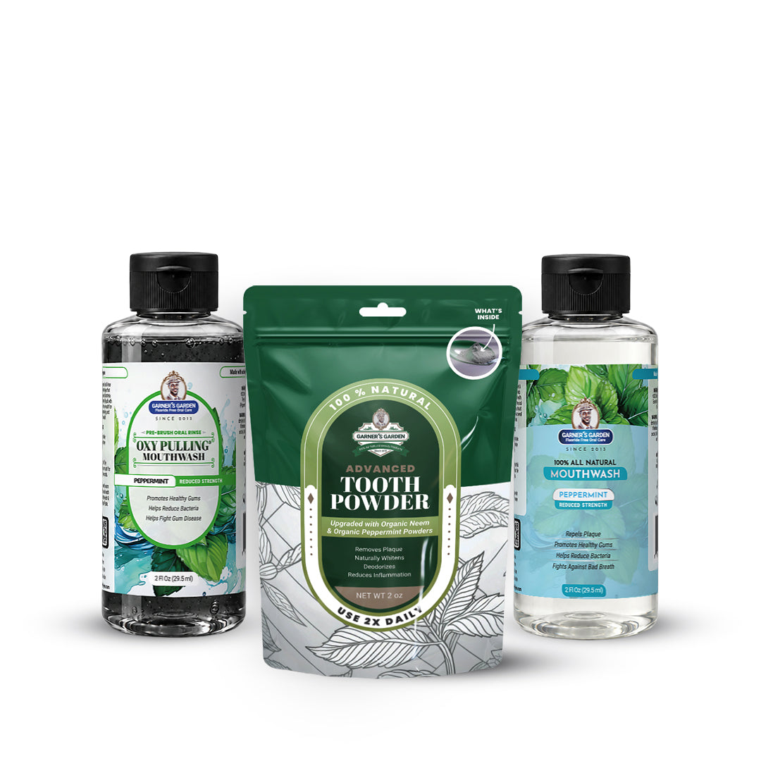 Travel Sized Oral Care Trio | Trio | H2O2 | Fluoride Free