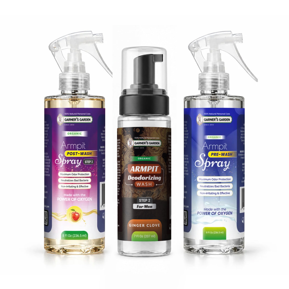 Underarm Odor Control & Brightening System