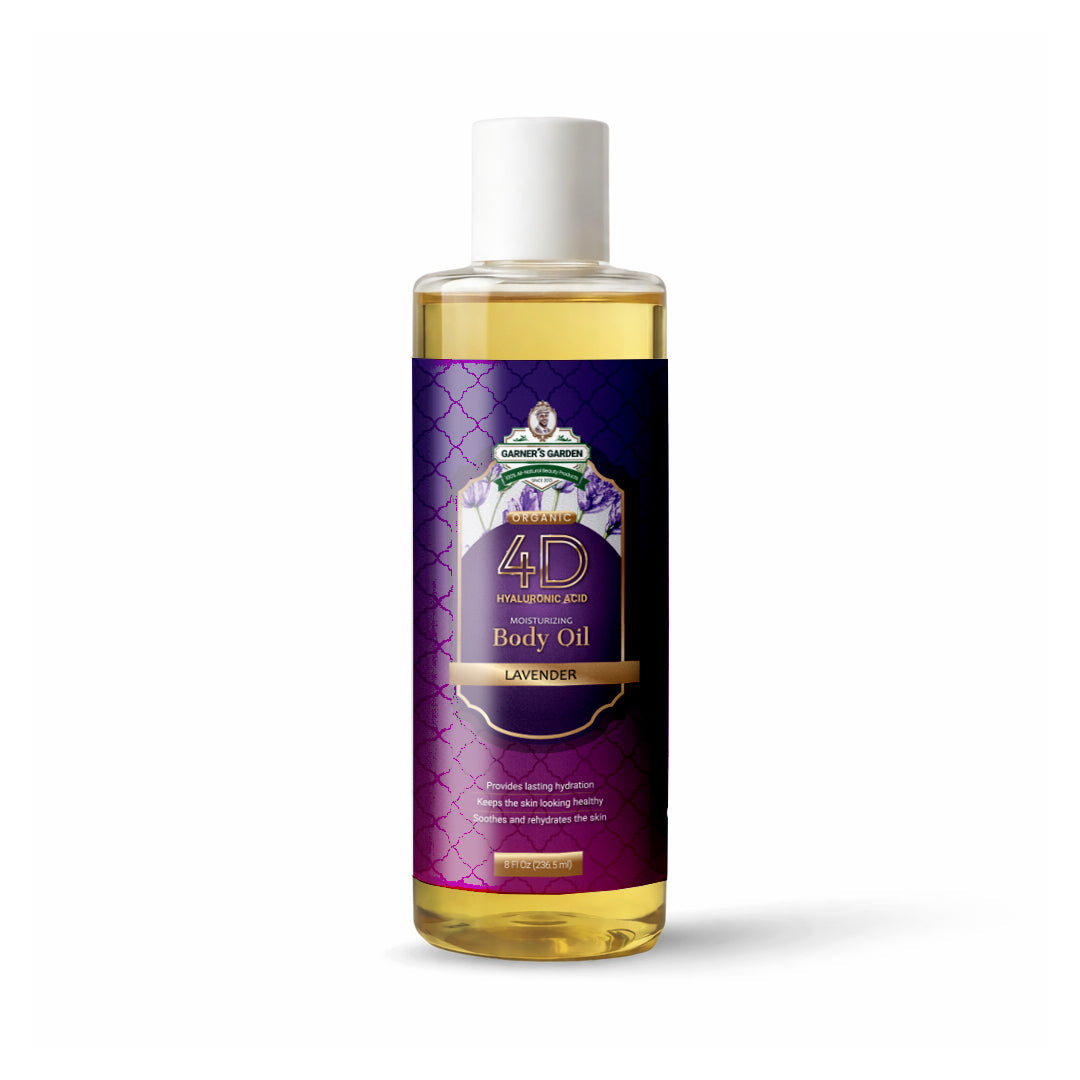 4D Hyaluronic Acid Body Oil Lavender 8 oz