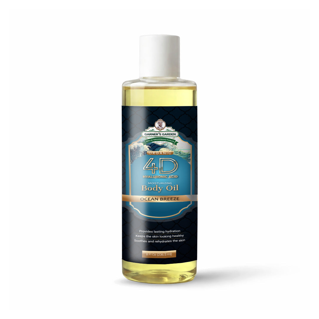 4D Hyaluronic Acid Body Oil Ocean Breeze 8 oz