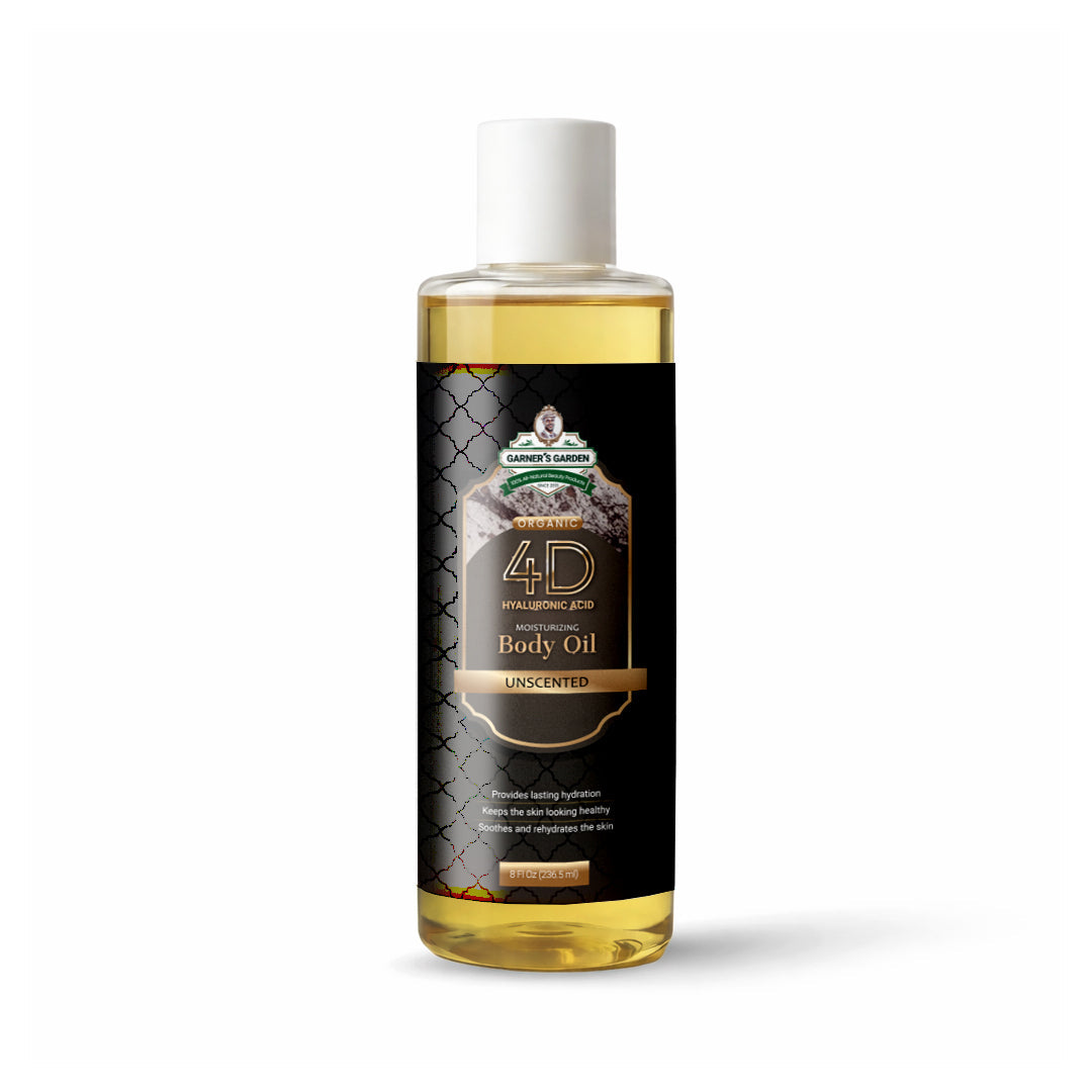 4D Hyaluronic Acid Body Oil Unscented 8 oz