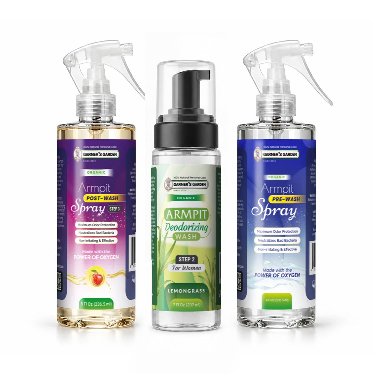 Underarm Odor Control & Brightening System