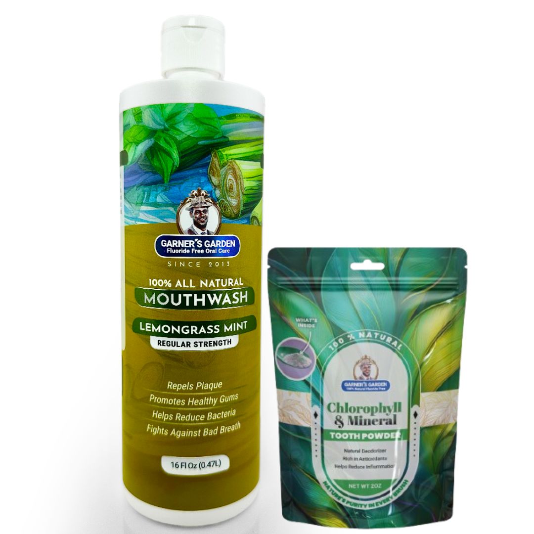 Natural Mouthwash and Tooth Powder | H2O2 | Antibacterial Fluoride-Free