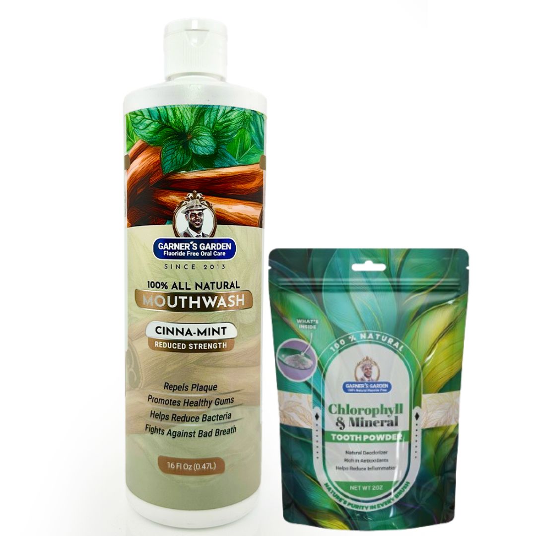 Natural Mouthwash and Tooth Powder | H2O2 | Antibacterial Fluoride-Free